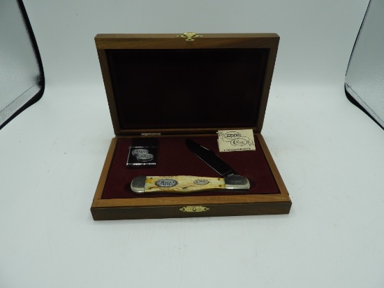 Zippo Case Commemorative knife & lighter set