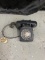 50's black rotary telephone