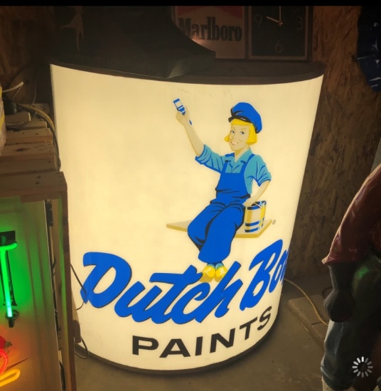 Dutchboy lightup sign 46x70