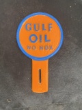 Gulf Oil No-Nox SS aluminum 8x4 1/2