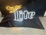 Miller Lite neon 38x25