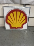 Shell light-up sign, 40x40x4