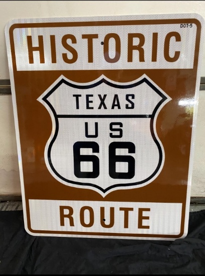 Historic 66 Texas, 24x30