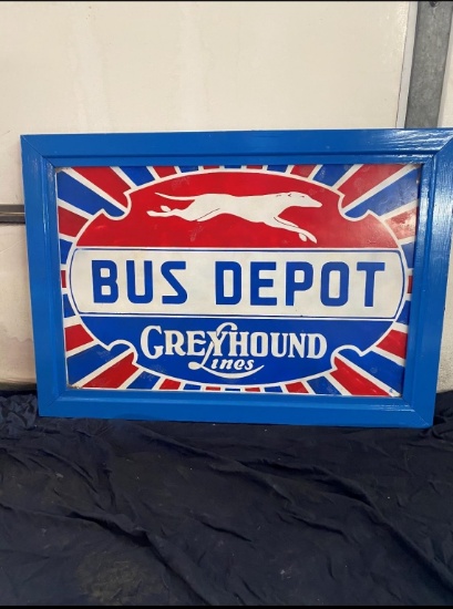 Greyhound Bus depot SST 29x41