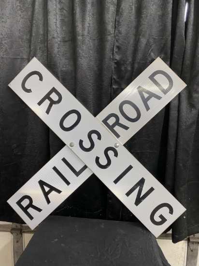 Railroad Crossing SST reflective, 48x48