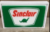 Sinclair LED light up sign, 24x37