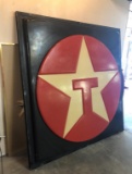 Texaco sign face