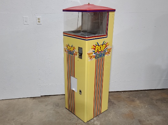 Popcorn machine, restored, 60in