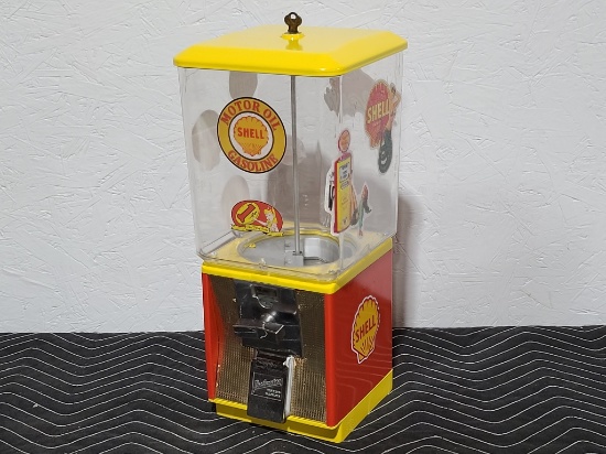 Shell .25 gumball machine with key