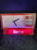 Winston lighted clock 10x7x3