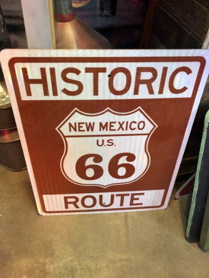 Route 66 historic sign - New Mexico