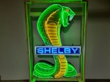 Shelby Snake Tin Neon Sign