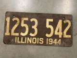 1944 masonite license tag