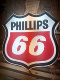 Phillips 66 lighted sign