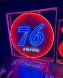 Union 76 neon sign