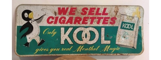 Kool cigarette sign
