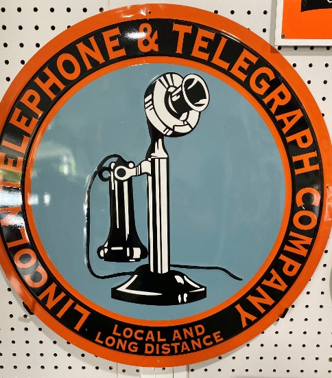 Lincoln Telephone & Telegraph Co. sign