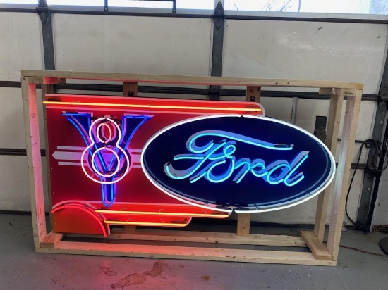 Ford SST neon, 60x36x9