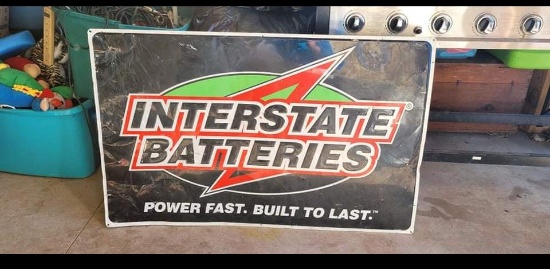 Interstate Batteries sign
