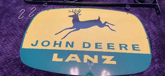 John Deer Lanz, DSP w/ hanger, 23x15x2