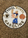 1948 Popeye Tydolethyl Gasoline SSP 