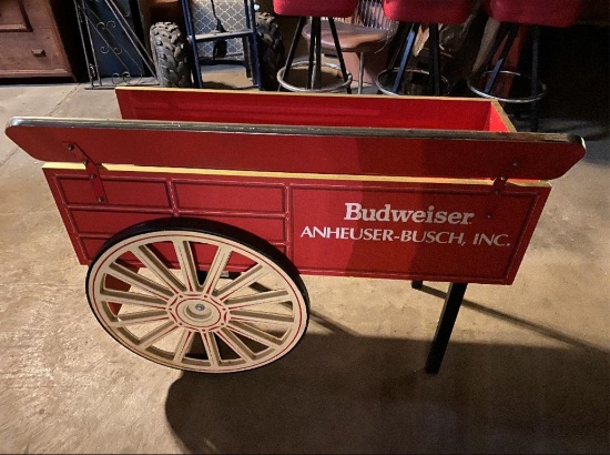 Budweiser wagon 40"x20"x35"