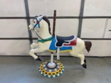 1950's Carousel horse, cast aluminum 49x50