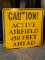 Caution Airfield 450 feet, 23