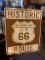 Oklahoma Historic Route 66 sign