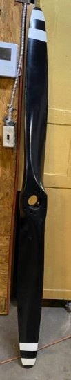 Metal propeller, restored