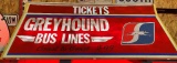 Greyhound Ticket light, 51x19x29
