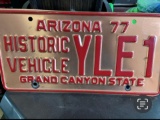 Arizona 77 Historic Vehicle license plate