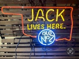Old No. 7 Jack neon sign
