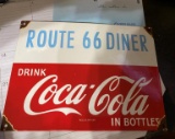 Route 66 Diner Drink Coca-Cola SSP 9x12