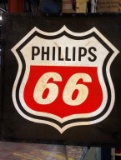 Phillips 66 lighted sign, 36
