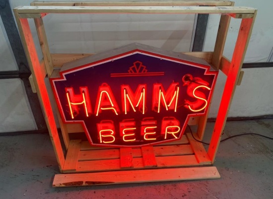 Hamm beer neon, SSP, 39x30x5