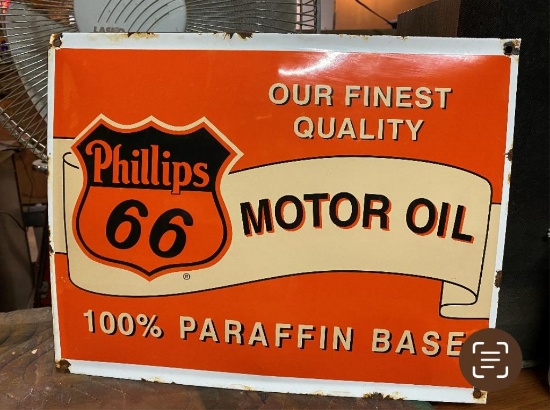 Phillips 66 motor oil SSP 12 1/4x16 3/4