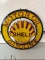 Shell Motor Oil Gasoline SS  embossed 23 3/4x23 3/
