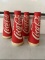 (4) Coca-Cola megaphones, 10x4