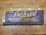 Original Packard Battery display sign