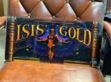Isis' Gold, glass front, 9 1/2x20 1/2