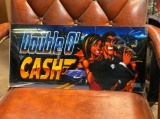 Double O'Cash, glass front 9 1/2x20 1/2