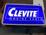 Clevite lighted sign, 24x12 1/2