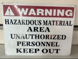Hazardous Material SST 24x18
