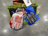 Misc. tool lot includiong work gloves & more