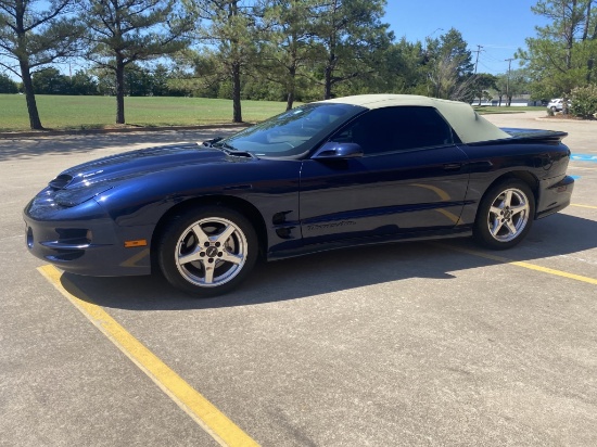 2001 Pontiac Firebird TransAm WS6 Convertible