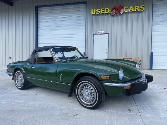 1977 Triumph Spitfire 1500  NO RESERVE!