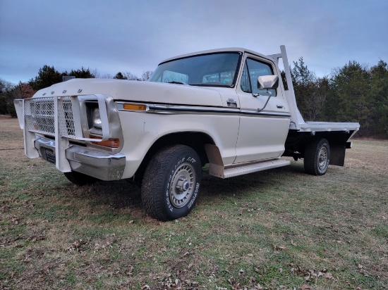 1979 Ford F150 4x4 Flatbed