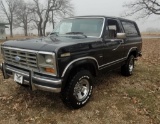 1984 Ford Bronco 4x4 SLT