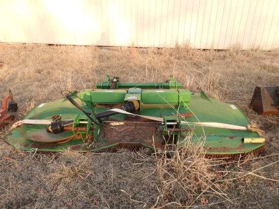 John Deere MX 10 2-head rotary mower, needs repair